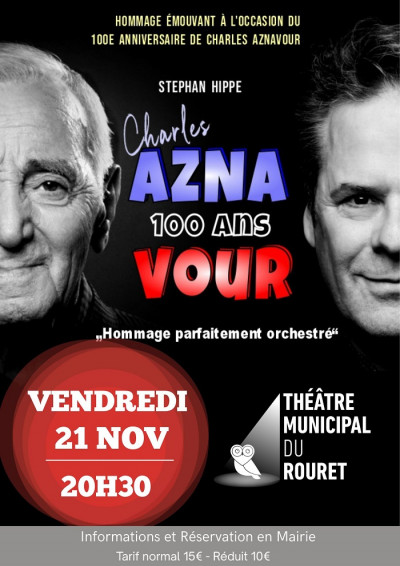 Affiche Aznavour – Stephan