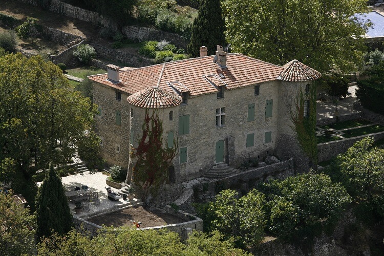 Vue arienne du Rouret